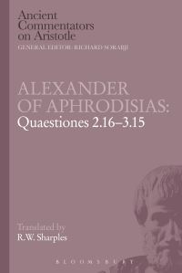 Book Cover for Quaestiones, 2.16-3.15 by Alexander
