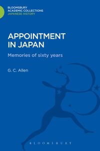 Book Cover for Appointment in Japan by George Cyril Allen