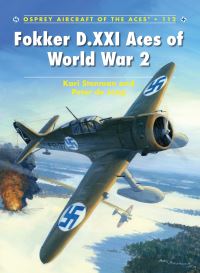 Book Cover for Fokker D.XXI Aces of World War 2 by Kari Stenman, Peter de Jong