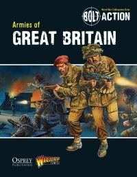 Book Cover for Armies of Great Britain by Jake Thornton, Warlord Games Firm
