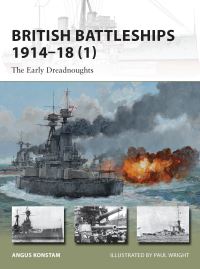 Book Cover for British Battleships 1914-18 by Angus Konstam