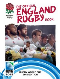 Book Cover for The Official England Rugby Book by Julian Bennetts