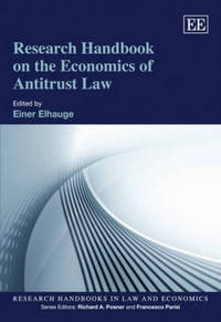 Book Cover for Research Handbook on the Economics of Antitrust Law by Einer Elhauge