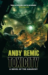 Book Cover for Toxicity by Andy Remic