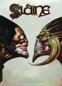 Book Cover for The Grail War by Pat Mills, Steve Tappin