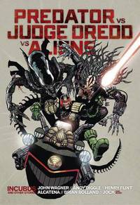 Book Cover for Predator Vs Judge Dredd Vs Aliens by John Wagner, Andy Diggle