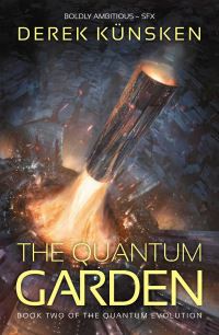Book Cover for The Quantum Garden by Derek Künsken