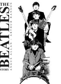 Book Cover for The Beatles Story by Angus P Allan