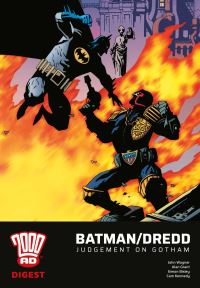 Book Cover for Judge Dredd/Batman by John Wagner, Alan Grant