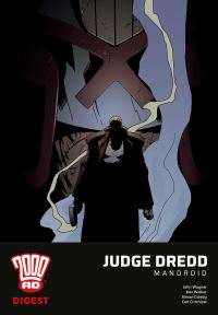 Book Cover for Judge Dredd. Mandroid by John Wagner