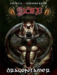 Book Cover for Sláine. Dragontamer by Pat Mills