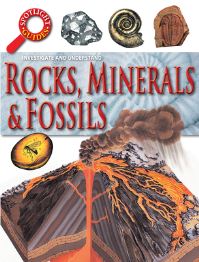 Book Cover for Rocks, Minerals & Fossils by Neil Curtis