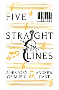 Book Cover for Five Straight Lines by Andrew Gant