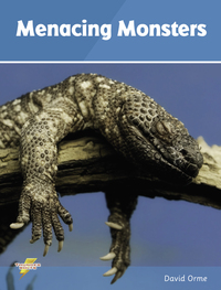 Book Cover for Menacing Monsters by David Orme