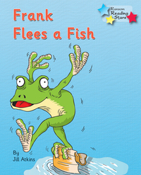 Book Cover for Frank Flees a Fish by Atkins Jill