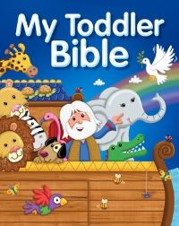 Book Cover for My Toddler Bible by Juliet David