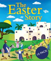 Book Cover for The Easter Story by Juliet David