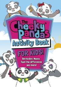 Book Cover for Cheeky Pandas Activity Book by Pete James