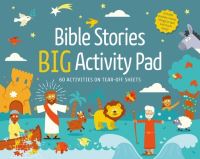 Book Cover for Bible Stories Big Activity Pad by Deborah Lock