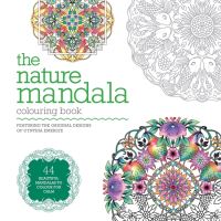 Book Cover for The Nature Mandala Colouring Book by Cynthia Emerlye