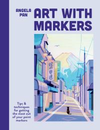 Book Cover for Art With Markers by Angela Pan