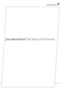 Book Cover for The Spirit of Terrorism and Other Essays by Jean Baudrillard