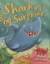 Book Cover for Shark's Big Surprise by A H Benjamin
