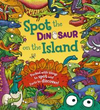 Book Cover for Spot the Dinosaur on the Island by Stella Maidment