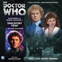 Book Cover for Spaceport Fear by John Dorney, Peter Davison
