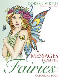 Book Cover for Messages from the Fairies Colouring Book by Doreen Virtue