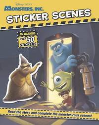 Book Cover for Disney Monsters Inc Sticker Scene by Parragon Books Ltd