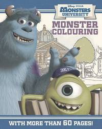 Book Cover for Disney Monsters University Colouring Book by Parragon Books Ltd