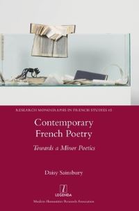 Book Cover for Contemporary French Poetry by Daisy Sainsbury
