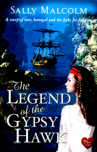 Book Cover for The Legend of the Gypsy Hawk by Sally Malcolm