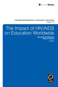 Book Cover for The Impact of HIV/AIDS on Education Worldwide by Alexander W Wiseman, Ryan N Glover