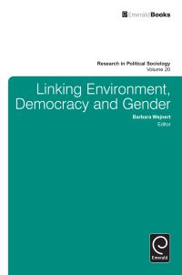 Book Cover for Linking Environment, Democracy and Gender by Barbara Wejnert