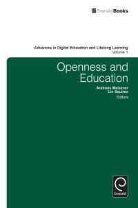 Book Cover for Openness and Education by European Learning Industry Group