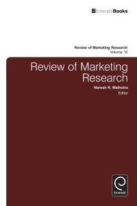 Book Cover for Review of Marketing Research by Naresh K Malhotra
