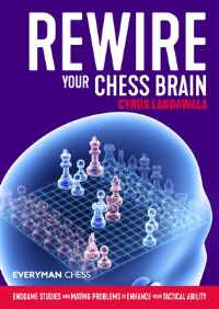 Book Cover for Rewire Your Chess Brain by Cyrus Lakdawala