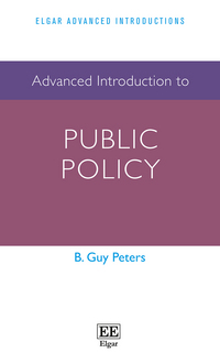 Book Cover for Advanced Introduction to Public Policy by B Guy Peters