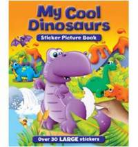 Book Cover for My Cool Dinosaurs Sticker and Activity Book by Jenny Woods, Jenny Woods