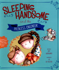 Book Cover for Sleeping Handsome and the Princess Engineer by Kay Woodward