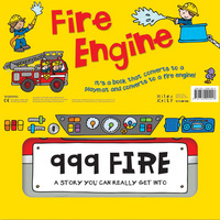 Book Cover for Fire Engine by Claire Phillip