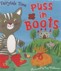 Book Cover for Puss in Boots by Kay Widdowson