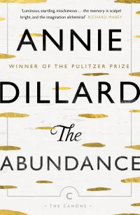 Book Cover for The Abundance by Annie Dillard