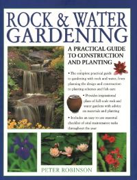 Book Cover for Rock & Water Gardening by Peter Robinson