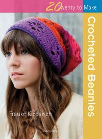 Book Cover for Crocheted Beanies by Frauke Kiedaisch