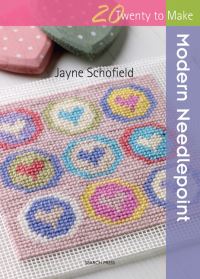 Book Cover for Modern Needlepoint by Jayne Schofield