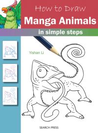Book Cover for How to Draw Manga Animals by Yishan Li