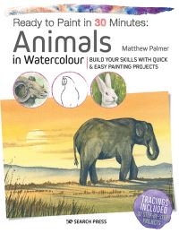 Book Cover for Animals in Watercolour by Matthew Palmer